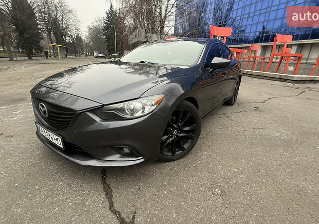 Серый Мазда 6, объемом двигателя 2.49 л и пробегом 250 тыс. км за 9850 $, фото 1 на Automoto.ua