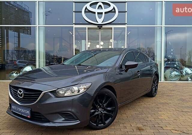 Серый Мазда 6, объемом двигателя 2.49 л и пробегом 147 тыс. км за 9796 $, фото 1 на Automoto.ua