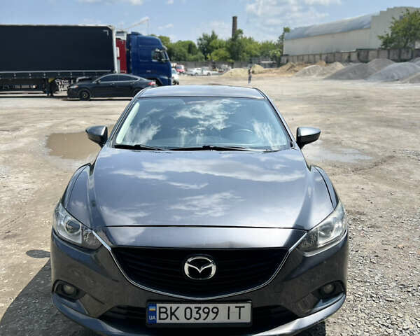 Серый Мазда 6, объемом двигателя 2.49 л и пробегом 175 тыс. км за 9500 $, фото 1 на Automoto.ua