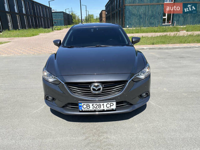 Серый Мазда 6, объемом двигателя 2.49 л и пробегом 175 тыс. км за 12400 $, фото 1 на Automoto.ua