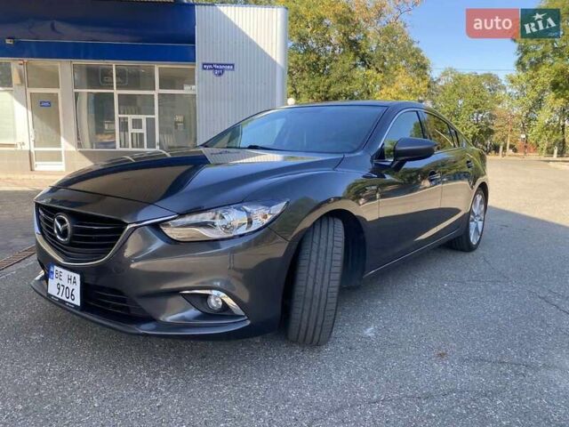 Серый Мазда 6, объемом двигателя 2.49 л и пробегом 218 тыс. км за 12500 $, фото 1 на Automoto.ua