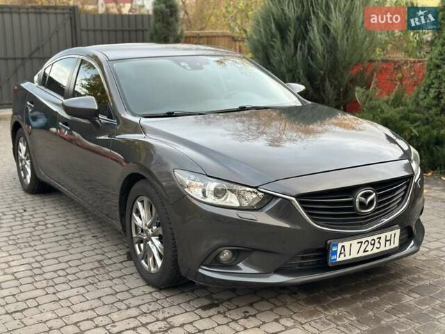 Серый Мазда 6, объемом двигателя 2 л и пробегом 180 тыс. км за 11500 $, фото 1 на Automoto.ua