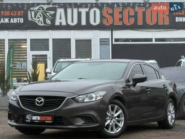 Серый Мазда 6, объемом двигателя 2.49 л и пробегом 153 тыс. км за 13300 $, фото 1 на Automoto.ua