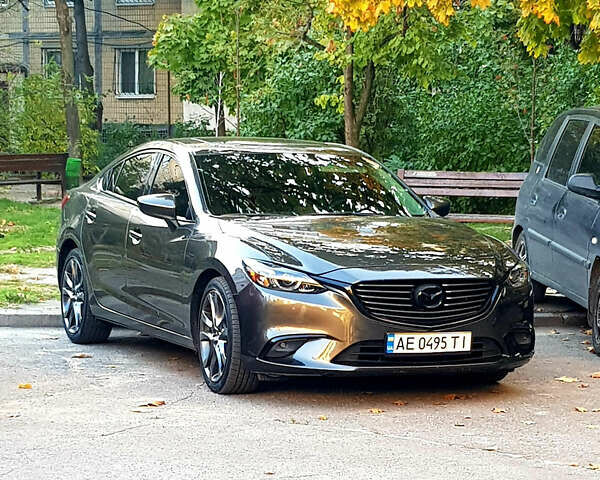 Сірий Мазда 6, об'ємом двигуна 2.5 л та пробігом 200 тис. км за 13999 $, фото 1 на Automoto.ua