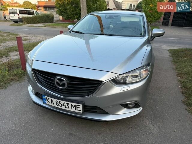Серый Мазда 6, объемом двигателя 2 л и пробегом 215 тыс. км за 13500 $, фото 1 на Automoto.ua
