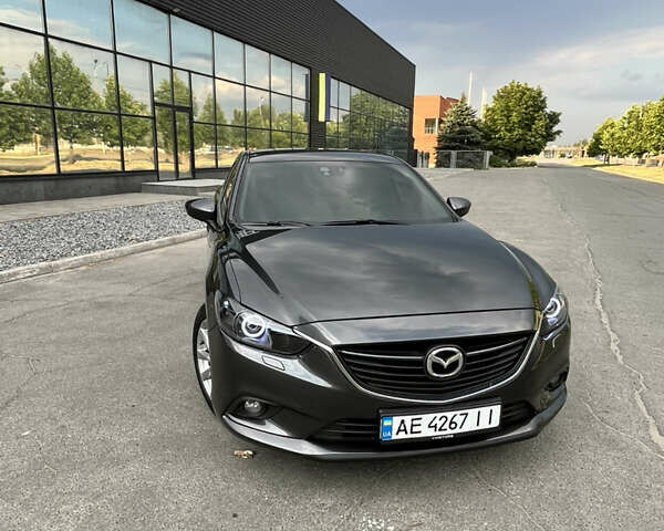 Серый Мазда 6, объемом двигателя 2 л и пробегом 208 тыс. км за 11000 $, фото 1 на Automoto.ua