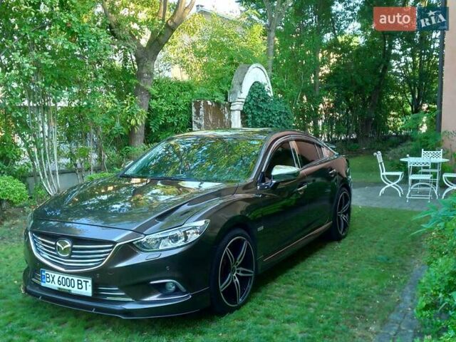 Серый Мазда 6, объемом двигателя 2 л и пробегом 65 тыс. км за 17500 $, фото 1 на Automoto.ua