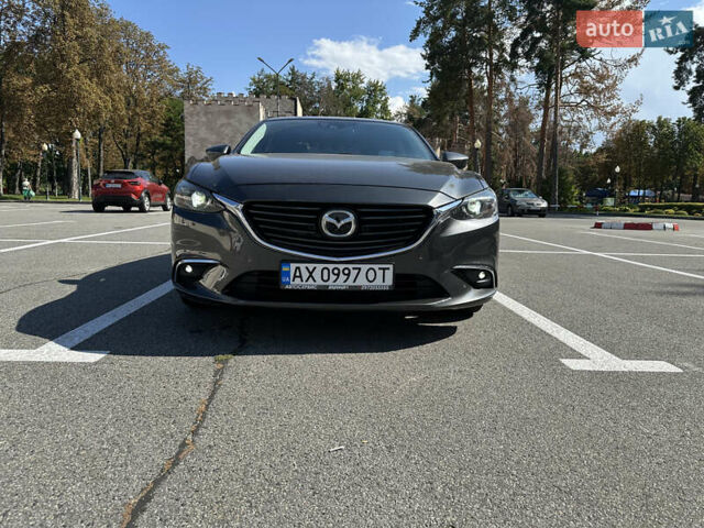 Серый Мазда 6, объемом двигателя 2.49 л и пробегом 141 тыс. км за 15500 $, фото 1 на Automoto.ua