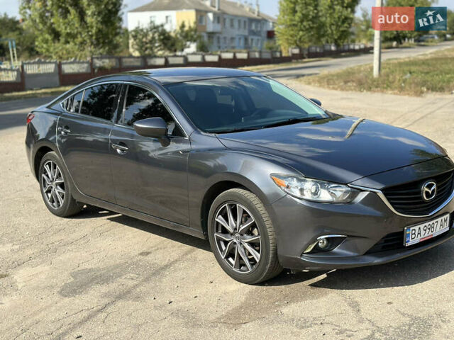 Серый Мазда 6, объемом двигателя 2.49 л и пробегом 141 тыс. км за 15500 $, фото 1 на Automoto.ua