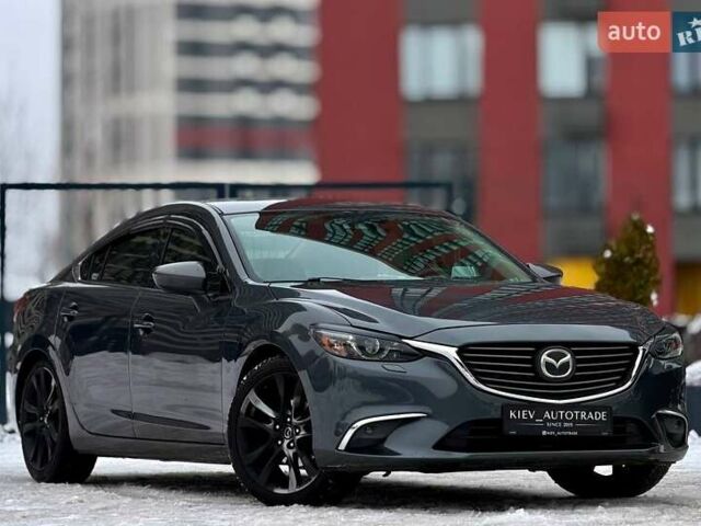 Серый Мазда 6, объемом двигателя 2.49 л и пробегом 135 тыс. км за 15500 $, фото 1 на Automoto.ua