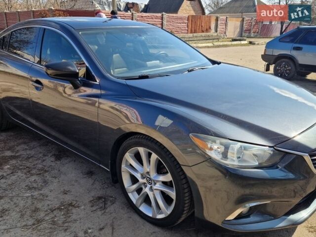 Серый Мазда 6, объемом двигателя 2.49 л и пробегом 200 тыс. км за 13600 $, фото 1 на Automoto.ua