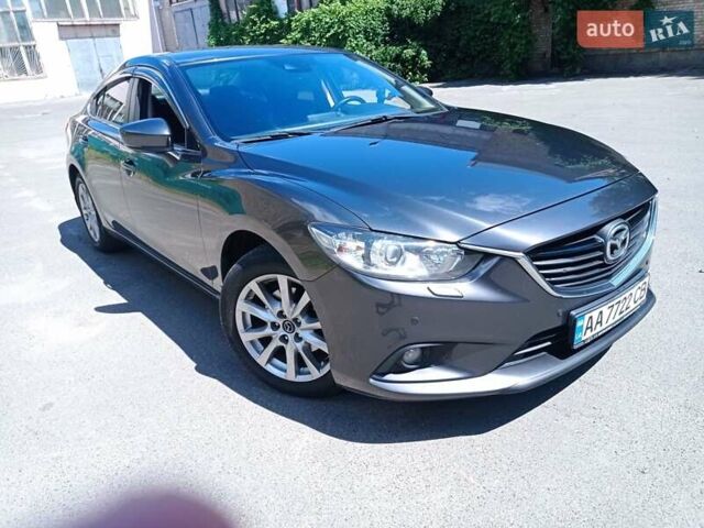 Серый Мазда 6, объемом двигателя 2 л и пробегом 181 тыс. км за 15900 $, фото 1 на Automoto.ua