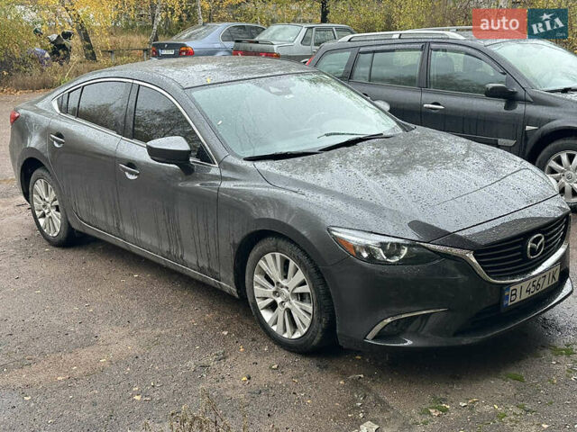 Серый Мазда 6, объемом двигателя 2.49 л и пробегом 191 тыс. км за 16980 $, фото 1 на Automoto.ua