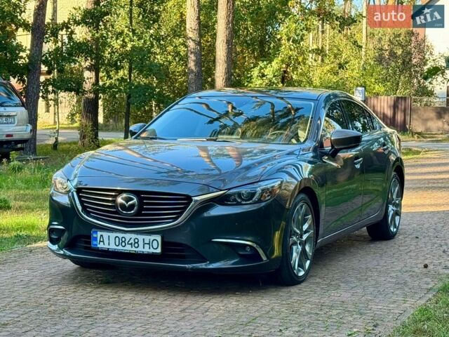 Серый Мазда 6, объемом двигателя 2.49 л и пробегом 53 тыс. км за 15950 $, фото 1 на Automoto.ua