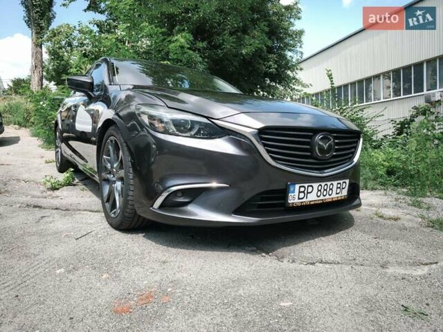 Серый Мазда 6, объемом двигателя 2.49 л и пробегом 156 тыс. км за 14900 $, фото 1 на Automoto.ua