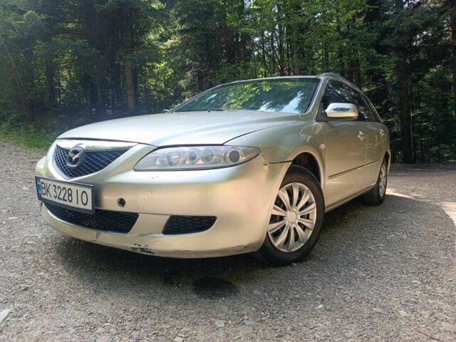 Серый Мазда 6, объемом двигателя 2 л и пробегом 350 тыс. км за 2500 $, фото 1 на Automoto.ua