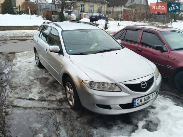 Сірий Мазда 6, об'ємом двигуна 2 л та пробігом 111 тис. км за 3500 $, фото 1 на Automoto.ua