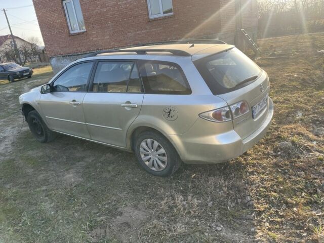 Серый Мазда 6, объемом двигателя 2 л и пробегом 364 тыс. км за 1300 $, фото 1 на Automoto.ua