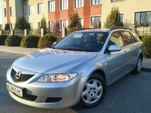Серый Мазда 6, объемом двигателя 1.8 л и пробегом 220 тыс. км за 3500 $, фото 1 на Automoto.ua