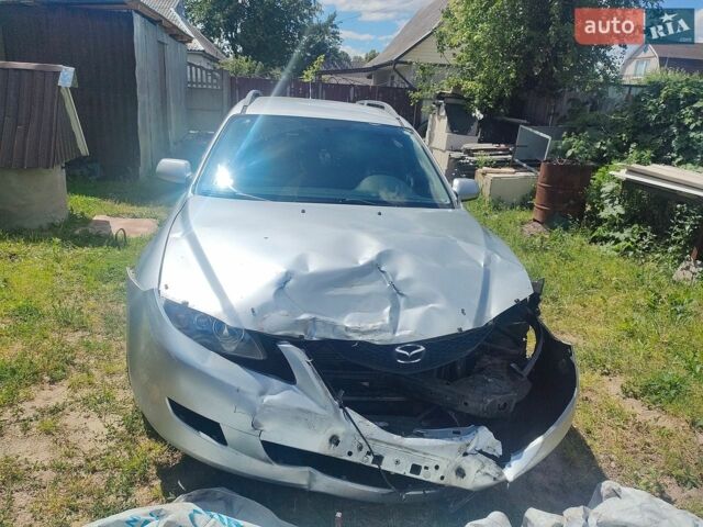 Серый Мазда 6, объемом двигателя 2 л и пробегом 360 тыс. км за 2500 $, фото 1 на Automoto.ua