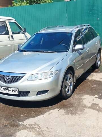 Серый Мазда 6, объемом двигателя 2 л и пробегом 246 тыс. км за 4000 $, фото 1 на Automoto.ua