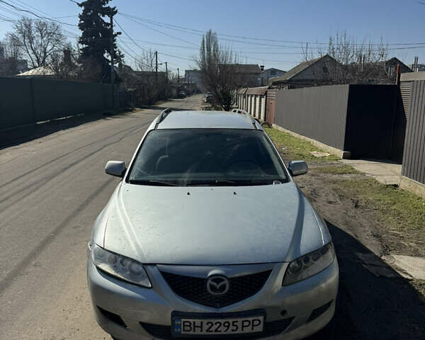 Сірий Мазда 6, об'ємом двигуна 2 л та пробігом 210 тис. км за 2100 $, фото 1 на Automoto.ua