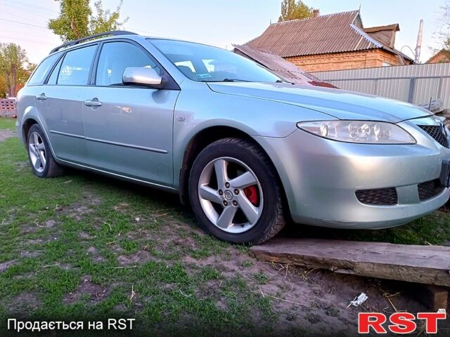 Сірий Мазда 6, об'ємом двигуна 2 л та пробігом 300 тис. км за 3200 $, фото 1 на Automoto.ua