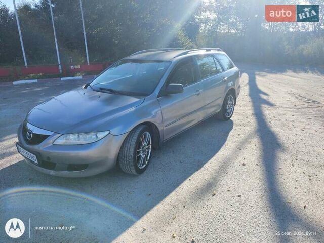 Серый Мазда 6, объемом двигателя 2 л и пробегом 303 тыс. км за 3200 $, фото 1 на Automoto.ua