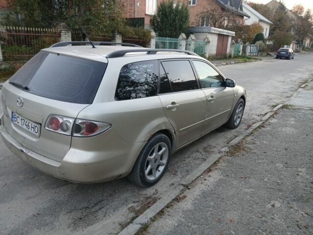 Серый Мазда 6, объемом двигателя 2 л и пробегом 272 тыс. км за 2300 $, фото 1 на Automoto.ua