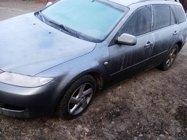 Серый Мазда 6, объемом двигателя 2 л и пробегом 298 тыс. км за 2900 $, фото 1 на Automoto.ua
