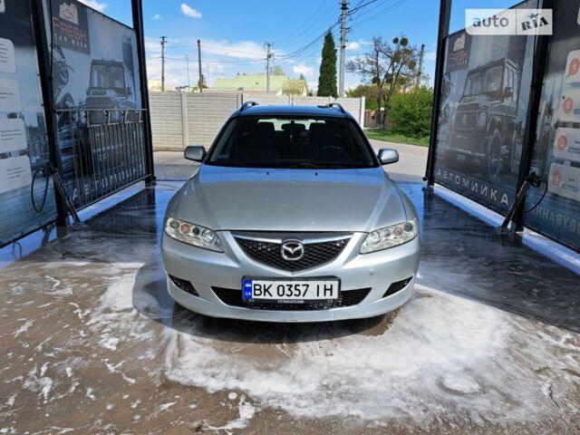 Серый Мазда 6, объемом двигателя 2 л и пробегом 386 тыс. км за 2700 $, фото 1 на Automoto.ua