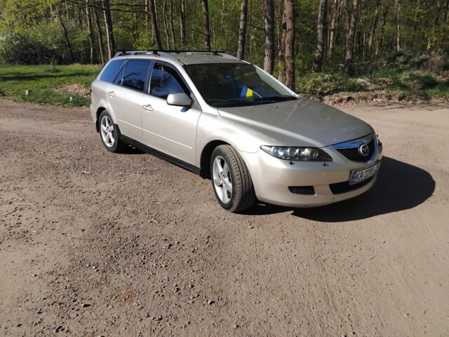 Серый Мазда 6, объемом двигателя 2 л и пробегом 320 тыс. км за 2650 $, фото 1 на Automoto.ua