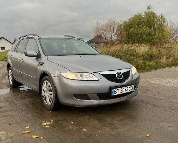 Серый Мазда 6, объемом двигателя 2 л и пробегом 417 тыс. км за 2800 $, фото 1 на Automoto.ua