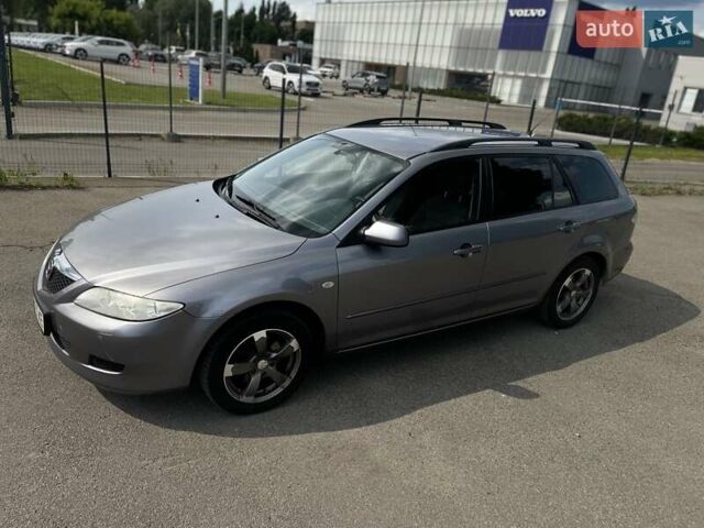 Серый Мазда 6, объемом двигателя 1.8 л и пробегом 226 тыс. км за 3400 $, фото 1 на Automoto.ua