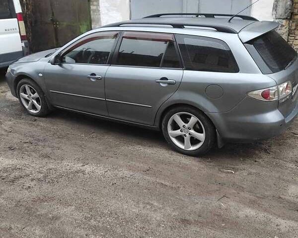 Серый Мазда 6, объемом двигателя 2.3 л и пробегом 335 тыс. км за 3700 $, фото 1 на Automoto.ua