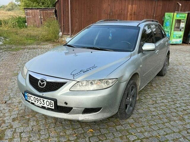 Сірий Мазда 6, об'ємом двигуна 2 л та пробігом 350 тис. км за 1650 $, фото 1 на Automoto.ua