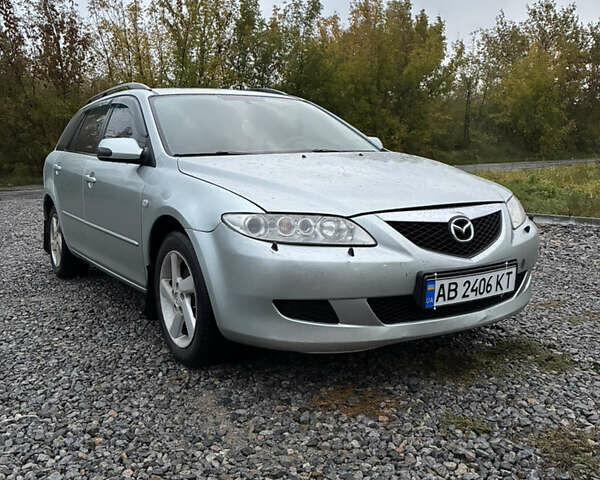 Серый Мазда 6, объемом двигателя 1.8 л и пробегом 277 тыс. км за 3300 $, фото 1 на Automoto.ua