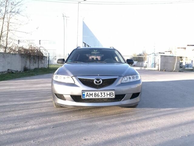 Серый Мазда 6, объемом двигателя 1.8 л и пробегом 296 тыс. км за 4400 $, фото 1 на Automoto.ua