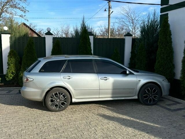 Серый Мазда 6, объемом двигателя 2 л и пробегом 367 тыс. км за 3950 $, фото 1 на Automoto.ua