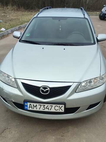 Серый Мазда 6, объемом двигателя 1.8 л и пробегом 260 тыс. км за 3900 $, фото 1 на Automoto.ua