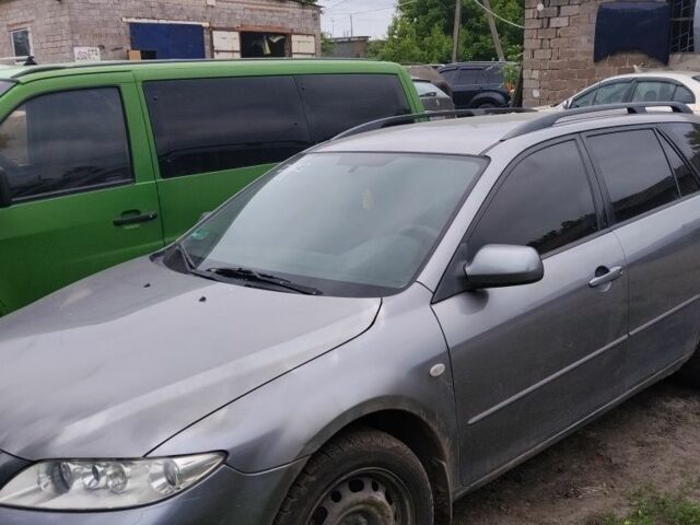 Сірий Мазда 6, об'ємом двигуна 2 л та пробігом 160 тис. км за 3200 $, фото 1 на Automoto.ua