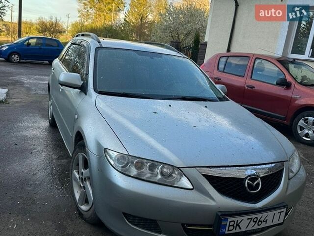 Серый Мазда 6, объемом двигателя 2 л и пробегом 150 тыс. км за 2600 $, фото 1 на Automoto.ua