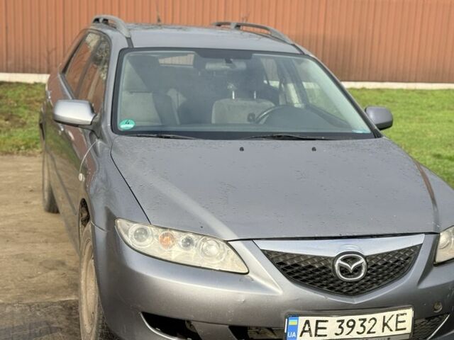 Серый Мазда 6, объемом двигателя 2 л и пробегом 375 тыс. км за 2800 $, фото 1 на Automoto.ua