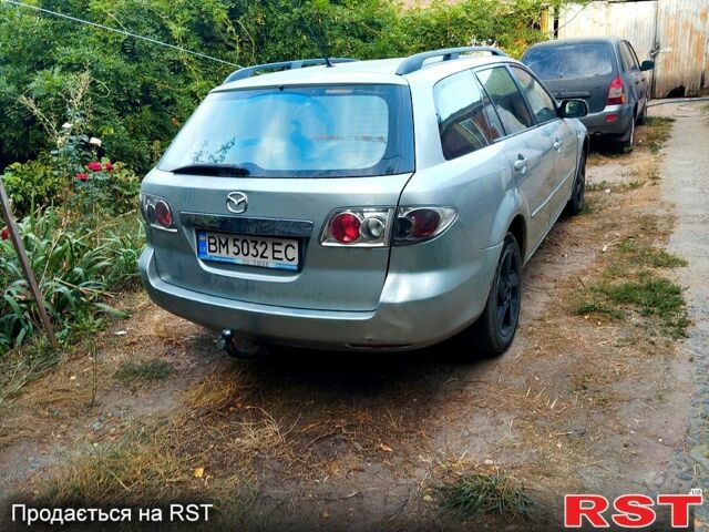 Серый Мазда 6, объемом двигателя 2 л и пробегом 380 тыс. км за 3450 $, фото 1 на Automoto.ua