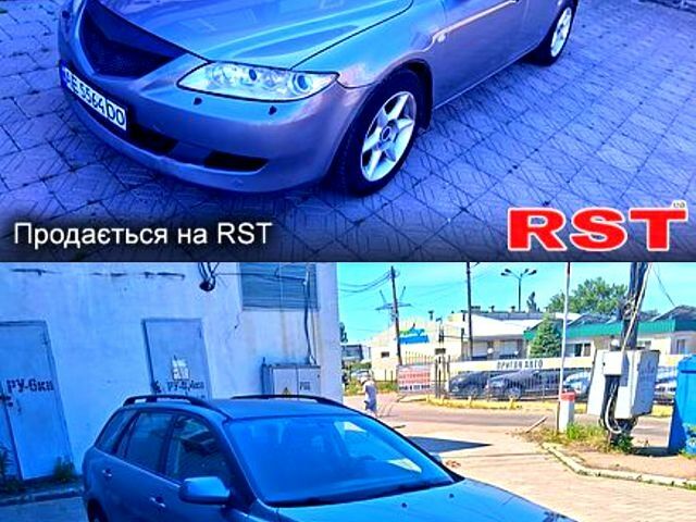 Серый Мазда 6, объемом двигателя 2 л и пробегом 350 тыс. км за 5000 $, фото 1 на Automoto.ua