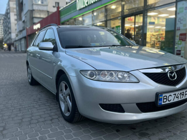 Серый Мазда 6, объемом двигателя 2 л и пробегом 257 тыс. км за 3490 $, фото 1 на Automoto.ua