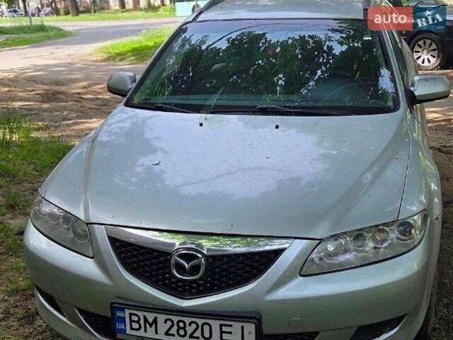 Серый Мазда 6, объемом двигателя 2 л и пробегом 348 тыс. км за 2900 $, фото 1 на Automoto.ua