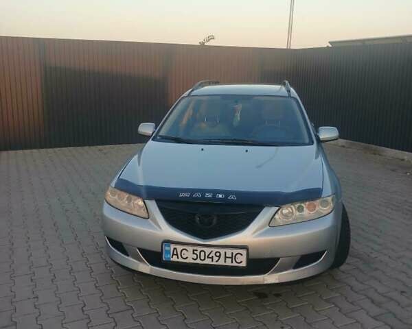 Серый Мазда 6, объемом двигателя 2 л и пробегом 350 тыс. км за 2900 $, фото 1 на Automoto.ua