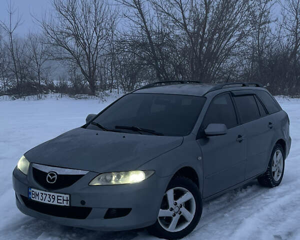 Серый Мазда 6, объемом двигателя 2 л и пробегом 349 тыс. км за 2850 $, фото 1 на Automoto.ua