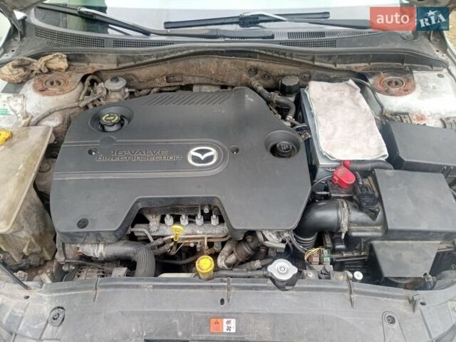 Серый Мазда 6, объемом двигателя 2 л и пробегом 320 тыс. км за 2400 $, фото 1 на Automoto.ua